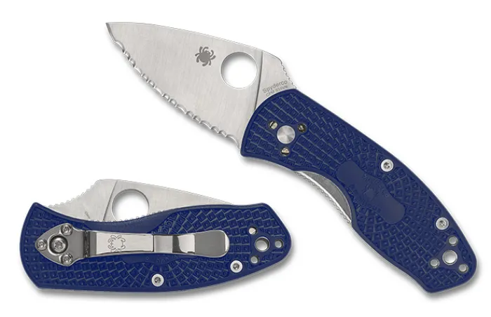 ambitious_lightweight_blu_0.webp Ambitious™ Lightweight Blue CPM S35VN SpyderEdge<Spyderco Outlet
