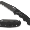 Autonomy™ G-10 Black / Black Blade<Spyderco New