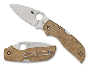 Chaparral® Birdseye Maple<Spyderco Outlet