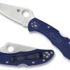 Delica® 4 Blue FRN M390 Exclusive<Spyderco Outlet