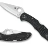 Delica® 4 FRN Black<Spyderco Discount