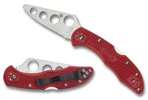 Delica® 4 FRN Red Trainer<Spyderco Discount