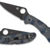 Delica® 4 Gray-Blue Zome Super Blue Black Blade Sprint Run®<Spyderco New