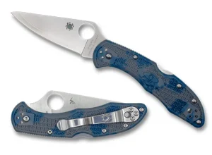Delica® 4 Gray-Blue Zome Super Blue Sprint Run®<Spyderco Outlet
