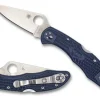 Delica® 4 Dark Navy FRN CPM 20CV Exclusive<Spyderco Hot