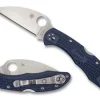 Delica® 4 Dark Navy FRN CPM 20CV Wharncliffe Exclusive<Spyderco Fashion