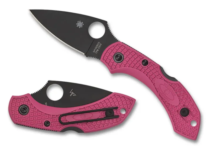dragonfly__frn_pink_cpm_s_0.webp Dragonfly™ 2 FRN Pink CPM S30V Black Blade<Spyderco Best