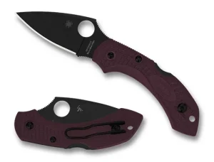 Dragonfly&trade; 2 Lightweight Micro-Melt&reg; PD#1 Black Blade<Spyderco Online