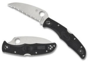 Endura® 4 FRN Black Wharncliffe<Spyderco Clearance