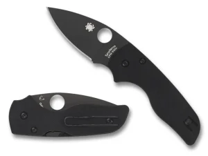 Lil' Native® G-10 Black / Black Blade<Spyderco New
