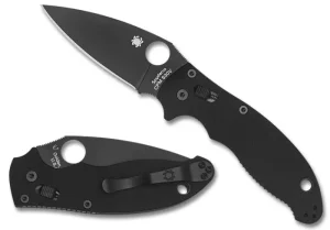 Manix® 2 Black G-10/Black Blade<Spyderco Sale