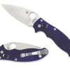 Manix® 2 Dark Blue G-10 CPM S110V<Spyderco Discount