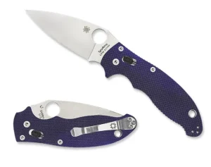 Manix® 2 Dark Blue G-10 CPM S110V<Spyderco Discount
