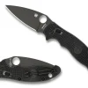 Manix® 2 Lightweight FRCP Black/Black Blade<Spyderco Discount