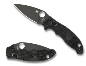 Manix® 2 Lightweight FRCP Black/Black Blade<Spyderco Discount