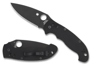 Manix® 2 XL Black G-10/Black Blade<Spyderco Online