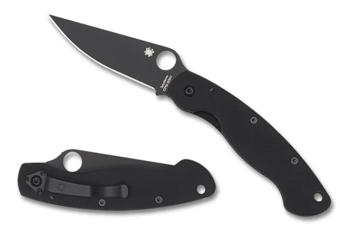 military_model_g_black__b_0.webp Military™ Model G-10 Black / Black Blade<Spyderco Fashion