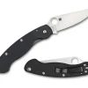 Military™ Model G-10 Black Left Hand<Spyderco New