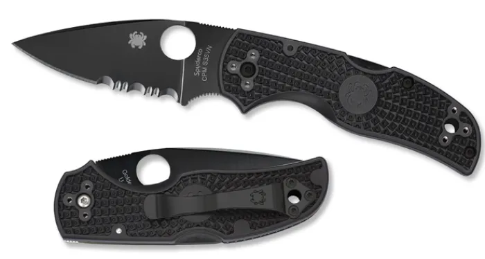 native__frn_blackblack_bl_0.webp Native® 5 FRN Black/Black Blade<Spyderco Clearance