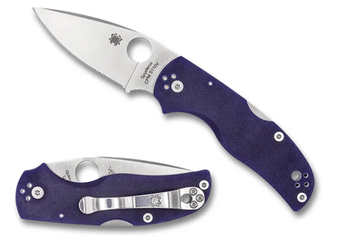 native__g_dark_blue_cpm_s_0.webp Native® 5 G-10 Dark Blue CPM S110V<Spyderco New