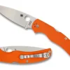 Native Chief&trade; Orange G-10 CTS XHP Exclusive<Spyderco Clearance