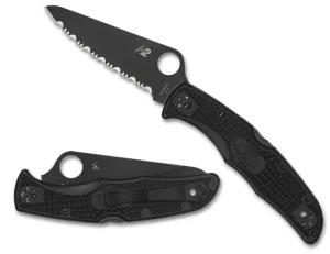Pacific Salt® 2 Black Blade<Spyderco Hot