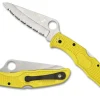 Pacific Salt® 2 FRN Yellow<Spyderco New