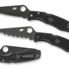 Pacific Salt® FRN Black/Black Blade<Spyderco Best