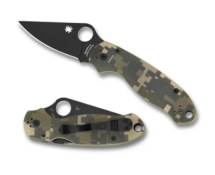 para__g_camo_black_blade_0.webp Para® 3 G-10 Camo Black Blade<Spyderco Discount