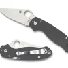 Para® 3 G-10 Dark Gray Maxamet<Spyderco Sale