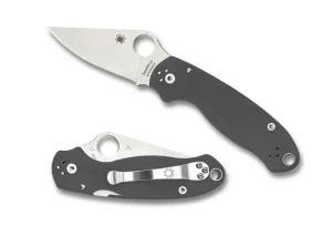 Para® 3 G-10 Dark Gray Maxamet<Spyderco Sale