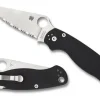 Para Military® 2 Black G-10 SpyderEdge™<Spyderco Hot