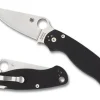 Para Military® 2 G-10 Black PlainEdge™<Spyderco New