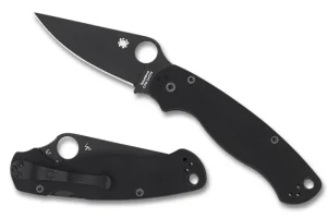 Para Military® 2 G-10 Black/Black Blade<Spyderco Online