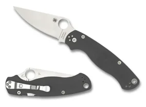 Para Military® 2 G-10 Dark Gray Maxamet<Spyderco Outlet