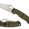 Para Military® 2 Salt Yellow/Black CPM MagnaCut®<Spyderco Hot