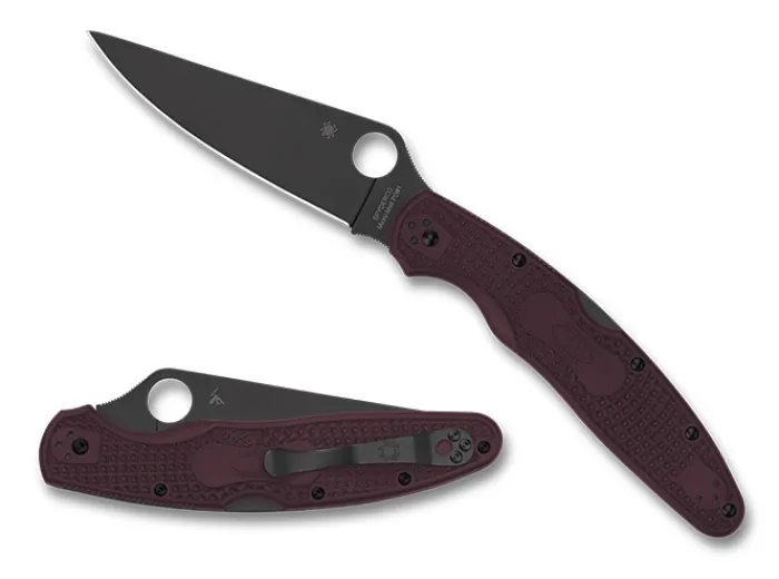 policetrade__lightweight__0.webp Police™ 4 Lightweight Micro-Melt® PD#1 Black Blade<Spyderco Hot