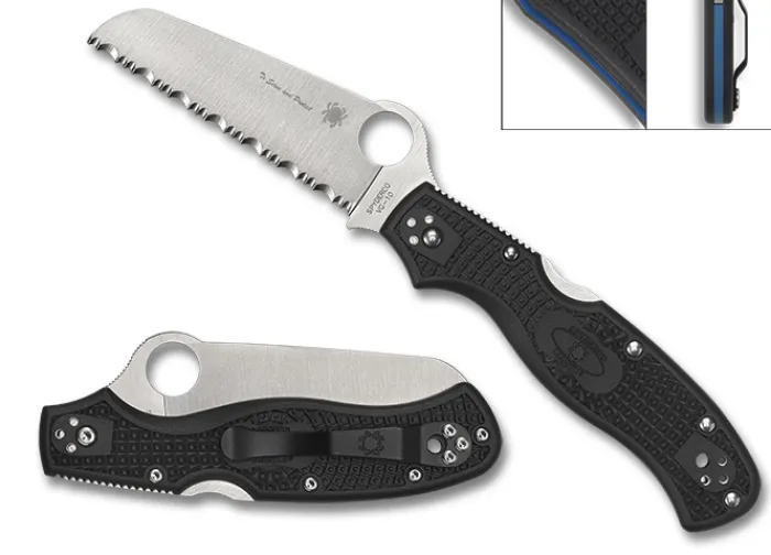 rescue__lightweight_thin__0-1.webp Rescue™ 3 Lightweight Thin Blue Line<Spyderco Online