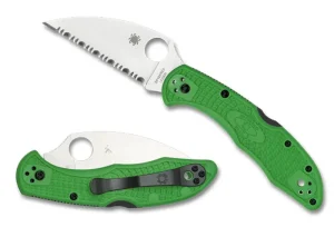 Salt® 2 Green LC200N Wharncliffe SpyderEdge<Spyderco Online