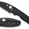 Shaman® G-10 Black/Black Blade<Spyderco Hot