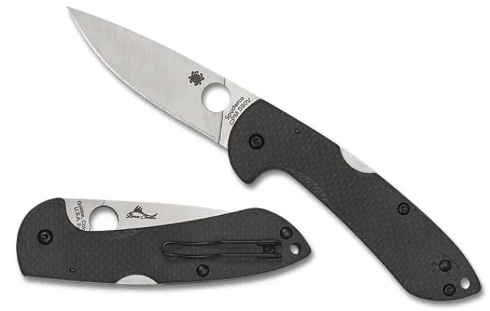 sirentrade_carbon_fiber_c_0.webp Siren™ Carbon Fiber CPM S90V® Sprint Run™<Spyderco Sale