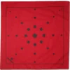 Bandana Red w/ Black Bugs<Spyderco Online