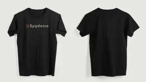 Logo T-Shirt (Black)<Spyderco Clearance
