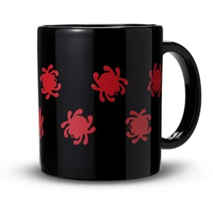 Mug Black w/ Red Bugs<Spyderco Online