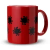 Mug Red w/ Black Bugs<Spyderco Best