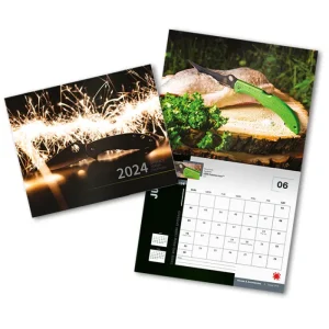 2024 Wall Calendar<Spyderco Best