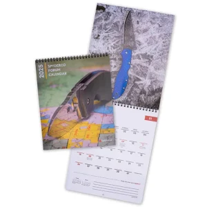 2025 Wall Calendar<Spyderco Best
