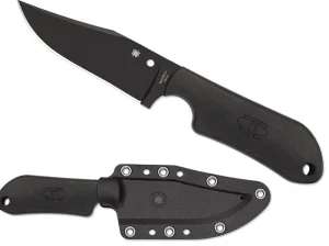 Street Beat™ FRN Black / Black Blade<Spyderco Best