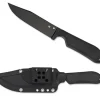 Street Bowie™ FRN/Kraton Black Blade<Spyderco Best