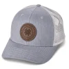 Trucker Hat Gray/Gray with Patch<Spyderco Outlet